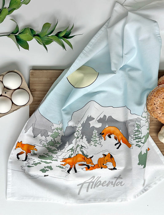 Tea Towel - Red Fox